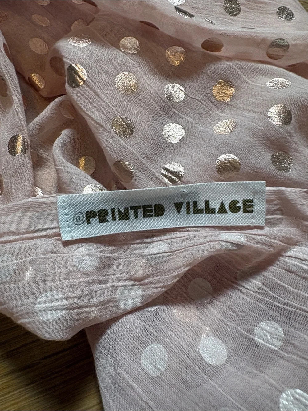 Printed Village light pink